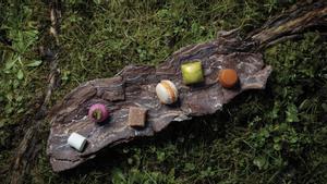 Los petit fours vegetales de Les Cols (Olot, Girona)