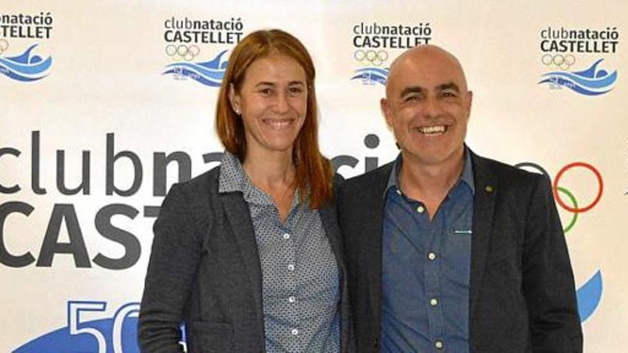 Maria Antònia Lizárraga i Juanjo Brau, dos dels ponents del cicle