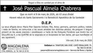 José Pascual Almela Chabrera