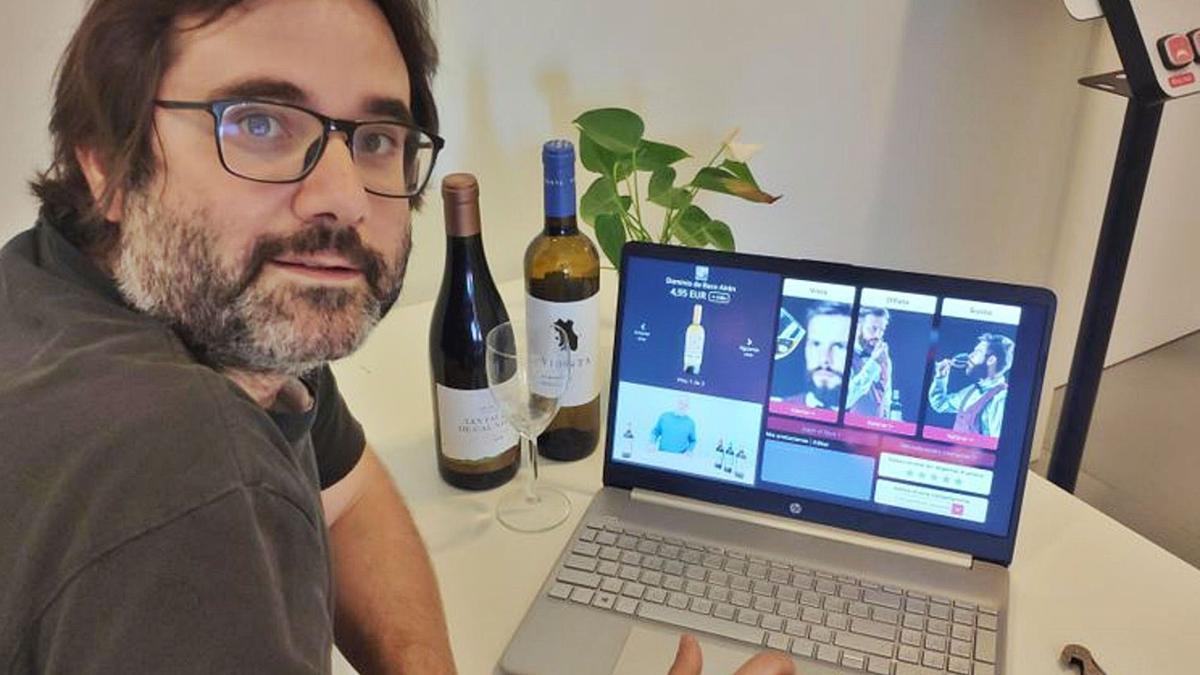 Albert Grau, CEO d’Upwine Smart Tasting, assegura que «la venda de vi ‘online’ és real i factible». | DDG