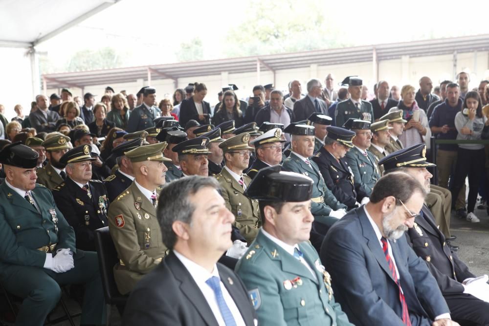 Fiesta de la Guardia Civil el día de su patrona en Gijón