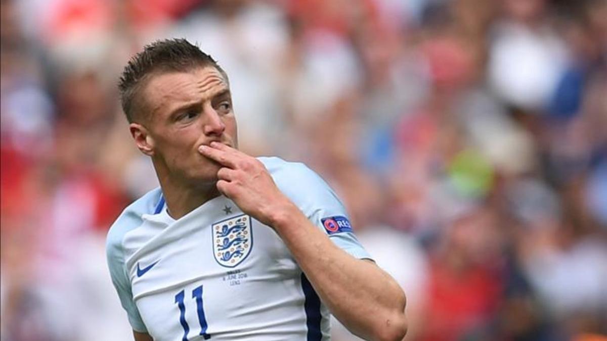 Vardy es un apasionado del fútbol... y del Red Bull