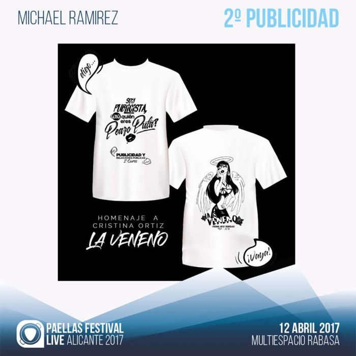 Camisetas llenas de humor para las Paellas 2017