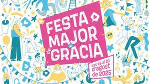 Cartell festa major de Gràcia 2025