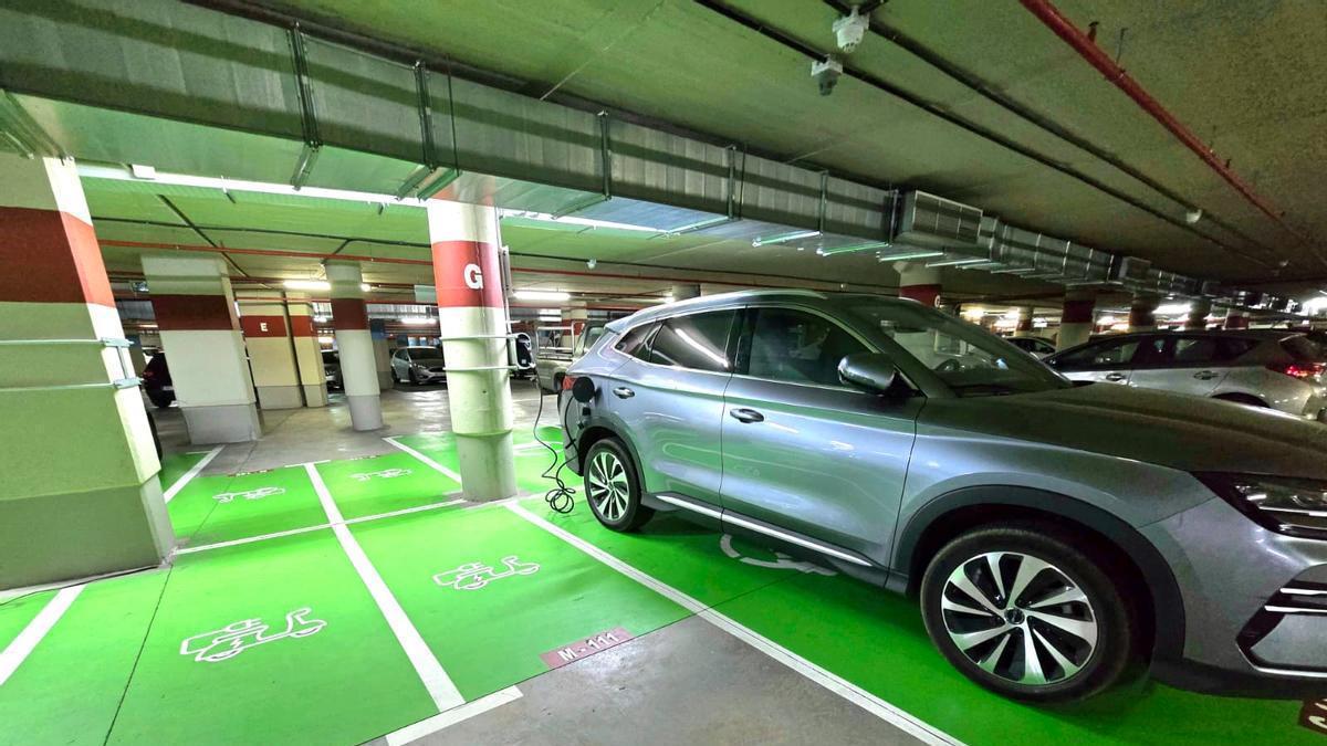 Punto de recarga de movilidad eléctrica