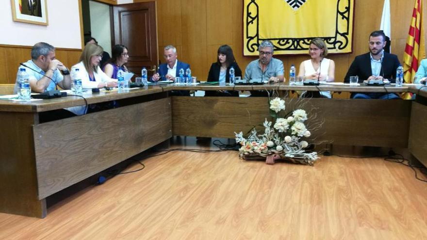 Ple de constitució del nou Ajuntament de Súria, el 15 de juny