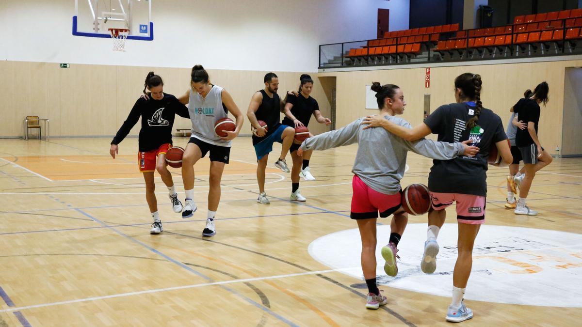 Entreno del Club Lima Horta en las instalaciones donde entrena y juega