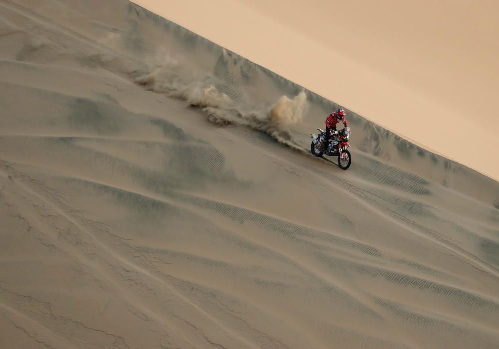 Las imágenes de la novena etapa del Dakar