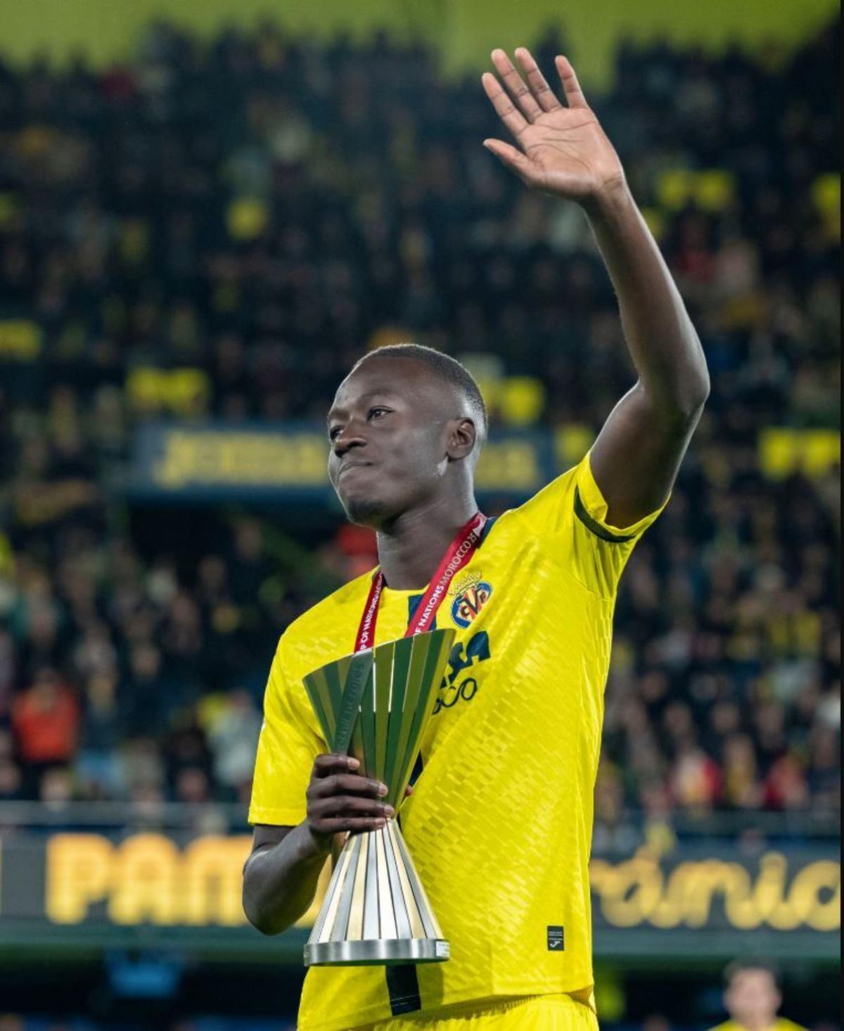 Pape Gueye tras ser campeón de la Copa África