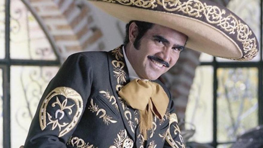 El cantante mexicano Vicente Fernández