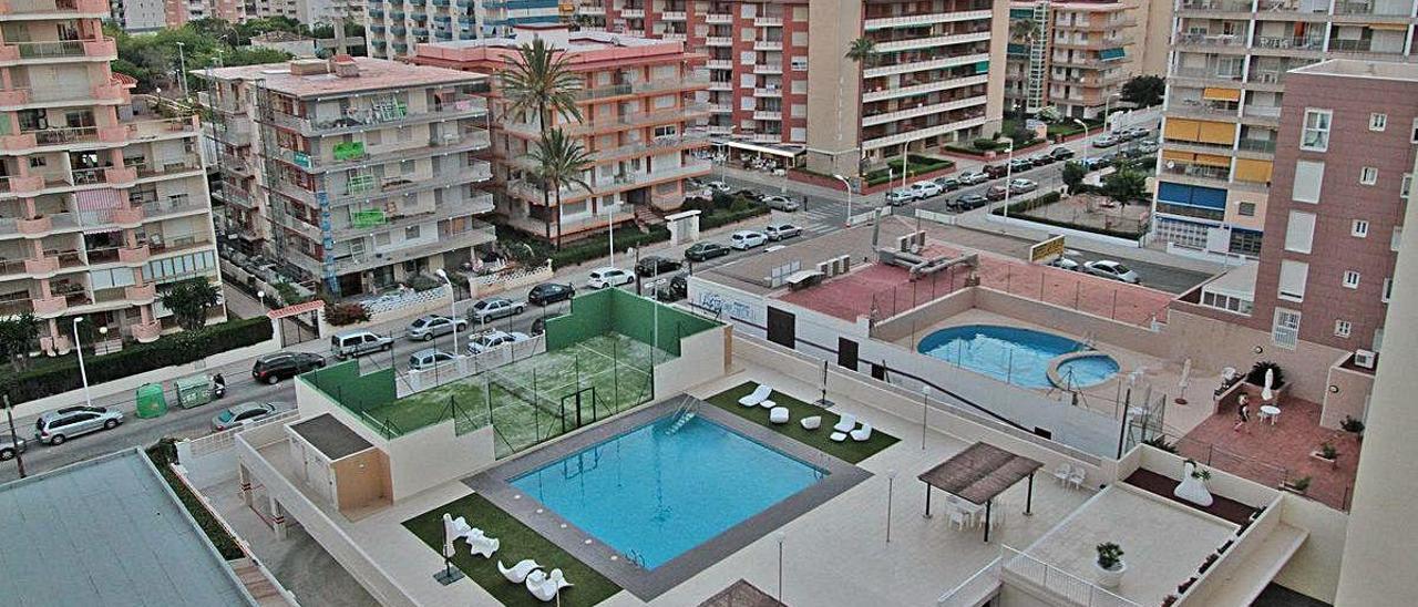 Edificios de apartamentos en Gandia.