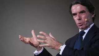 Aznar advierte que apostar por un Estado palestino que "no existe" solo beneficia a Irán