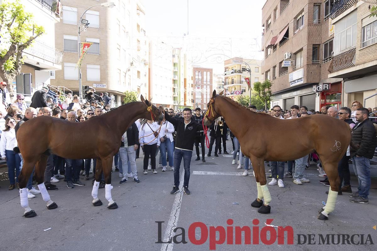 Concurso de caballo a pelo: pasacalles hasta el Hoyo en Caravaca