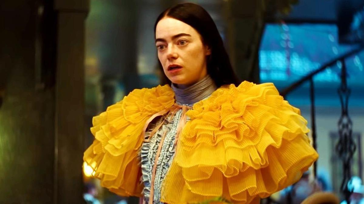 Emma Stone en la última película de Yorgos Lanthimos.