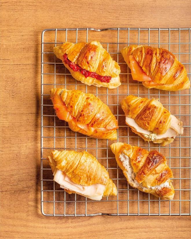 Minicroissants salados de Manolo Bakes para tus desayunos