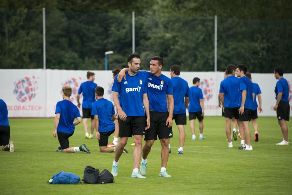 Entrenamiento del Real Oviedo