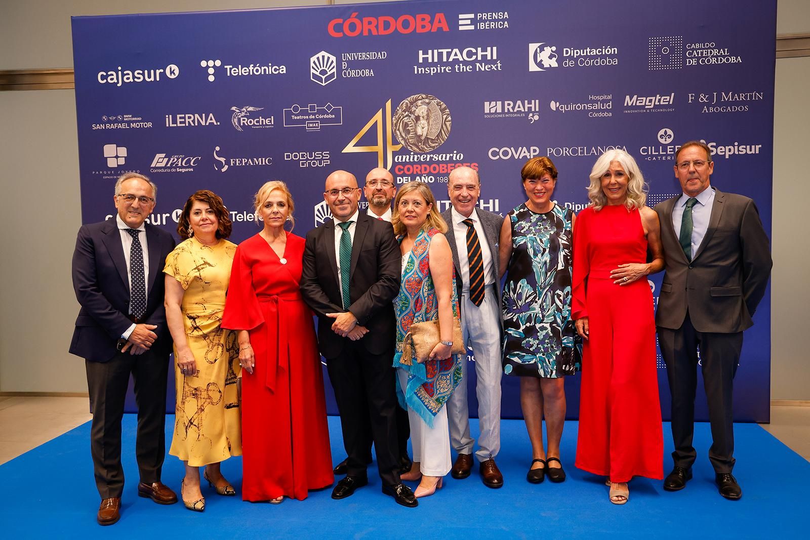 La gala del 40 aniversario de los Cordobeses del Año, en imágenes