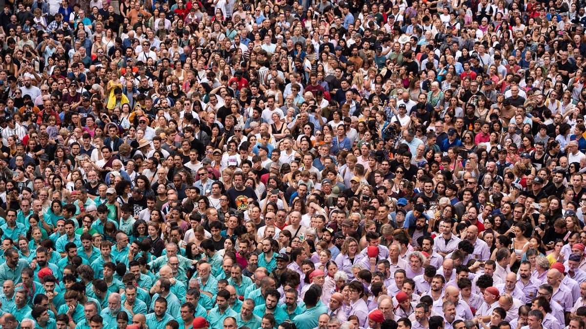 Diada històrica castellera Mercè 2025