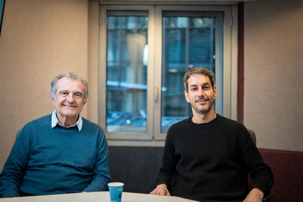 El fundador Maurici Villavechia, junto al director de proyecto Xoan Sánchez.