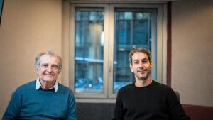 El fundador Maurici Villavechia, junto al director de proyecto Xoan Sánchez.