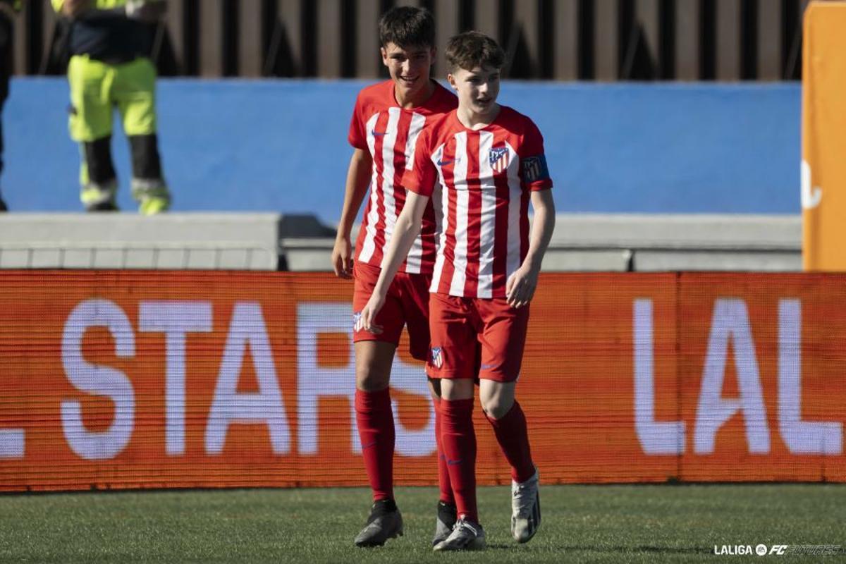 Hugo y Adri son los mejores jugadores del atlético en Maspalomas