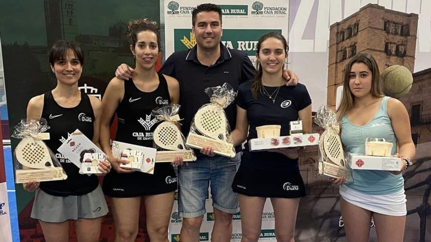 Entrega de premios de la categoría femenina. | Cedida