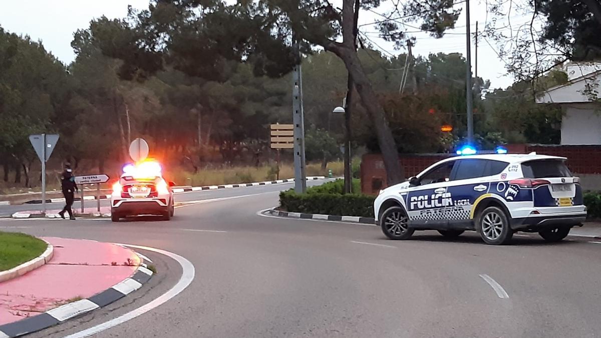 Control de la Policía Local de Paterna