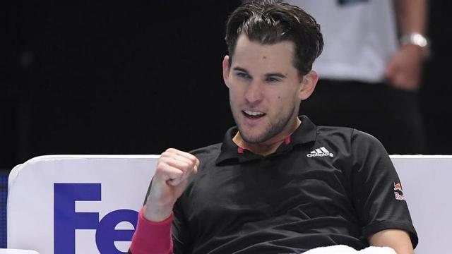 Dominic Thiem se clasifica para la final de las Finales ATP.