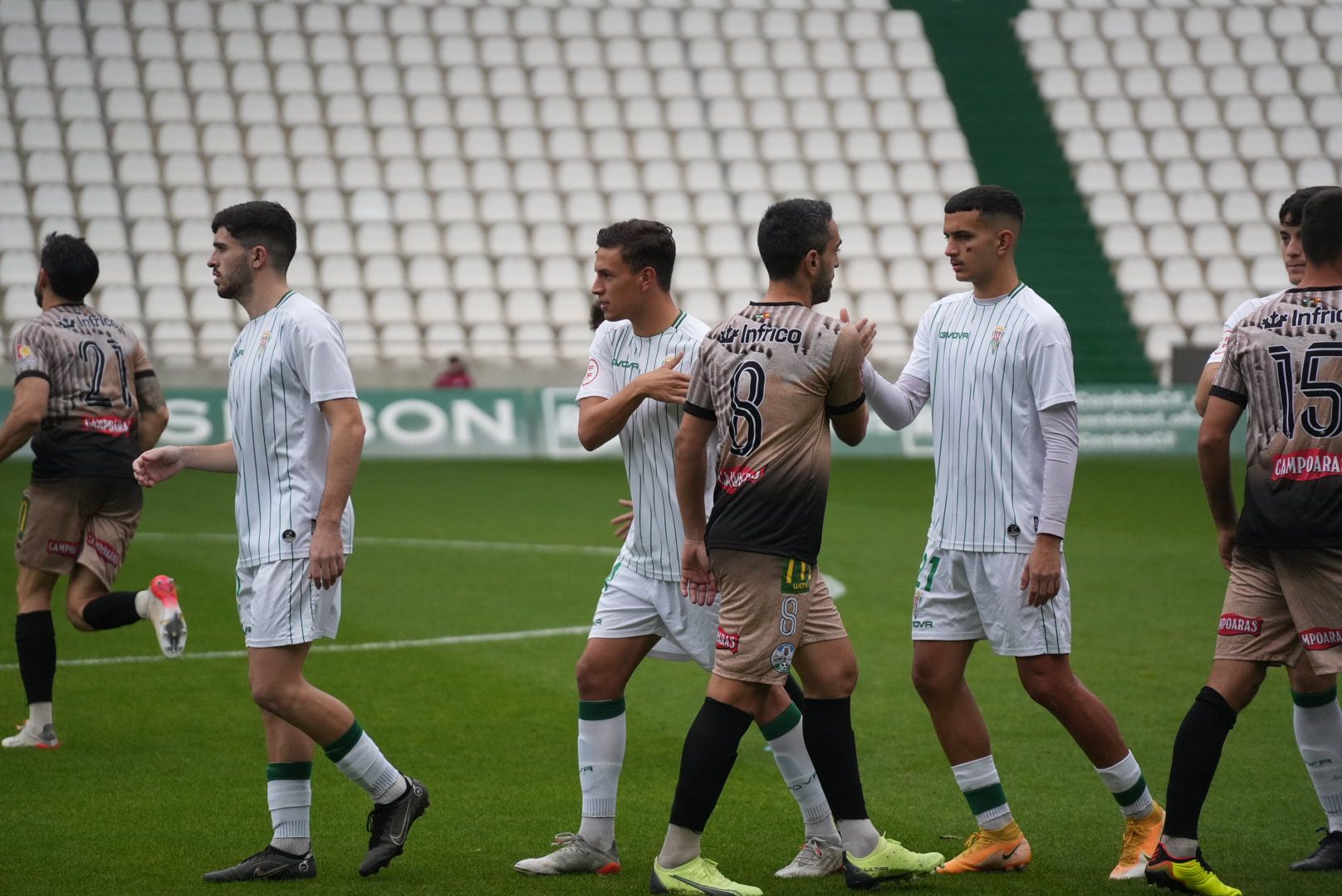 Las imágenes del Córdoba CF B-Ciudad de Lucena