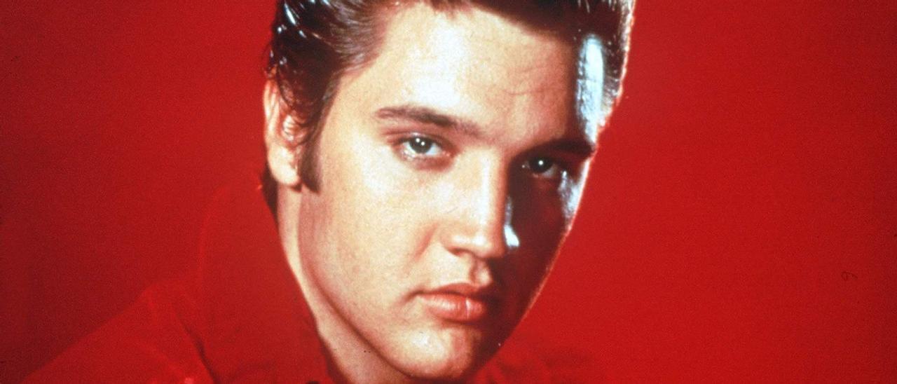 Elvis Presley, el &quot;Rey del rock&quot;.
