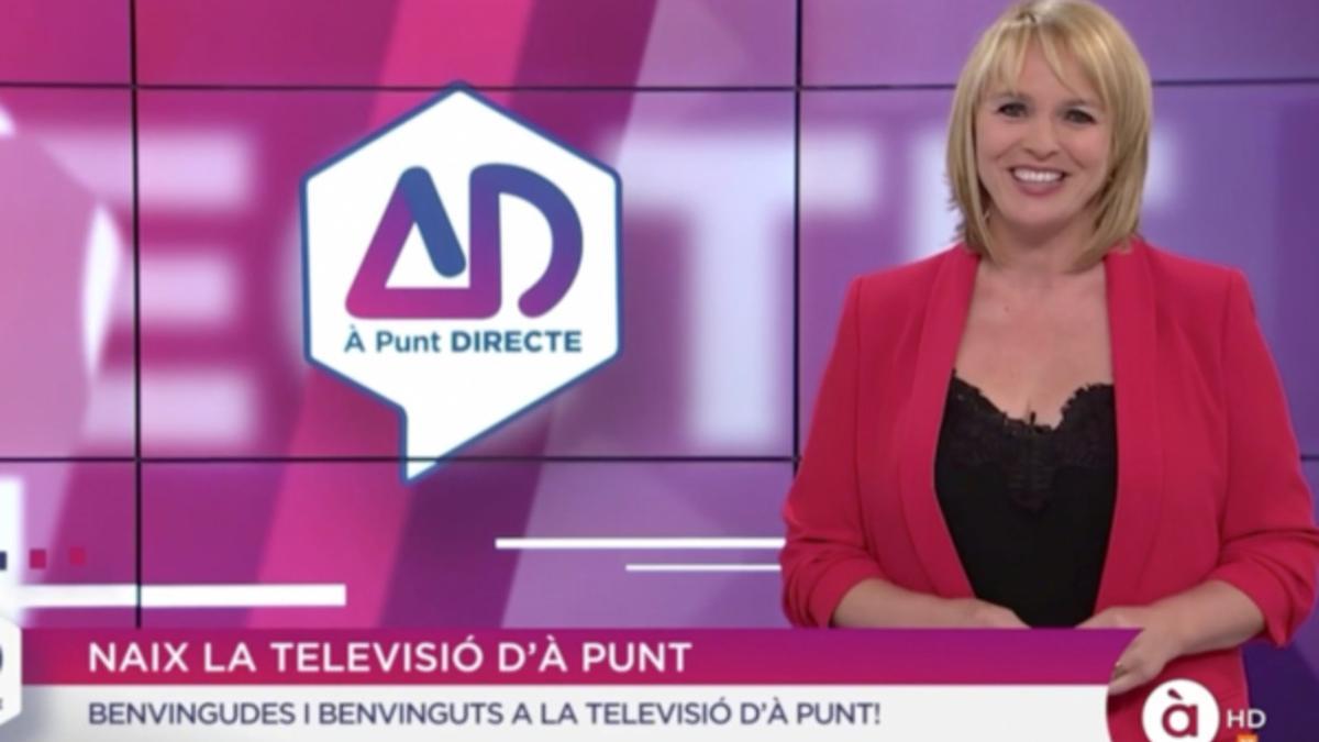 Carolina Ferre, presentadora de 'À Punt Directe'