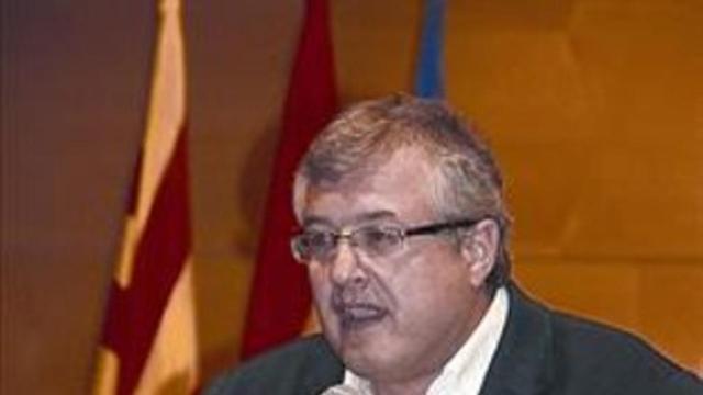 Joaquim Balsera, ayer, en el Ayuntamiento de Gavà.