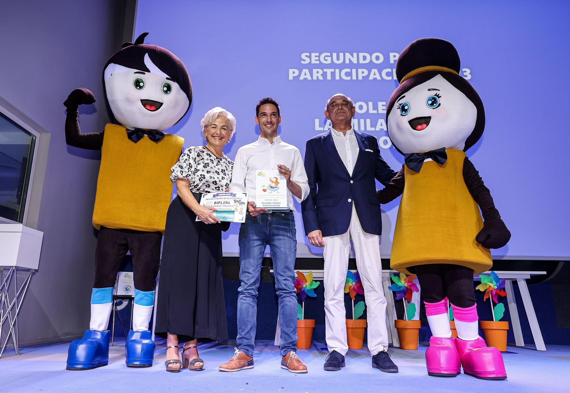 Gala del certamen literario organizado por Coes