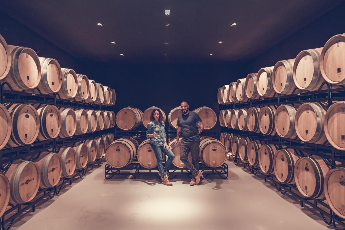 Laura y José Luis - Bodegas Casa Rojo