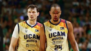 Kurucs y Morin, protagonistas de la victoria de UCAM Murcia en Málaga