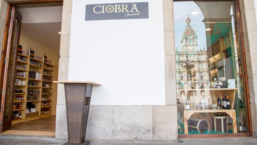 Ciobra Gourmet, en la plaza de María Pita.