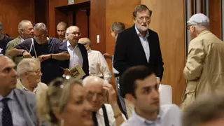 Rajoy, en Avilés: "El problema del estado de las autonomías es la falta de lealtad", dice el expresidente