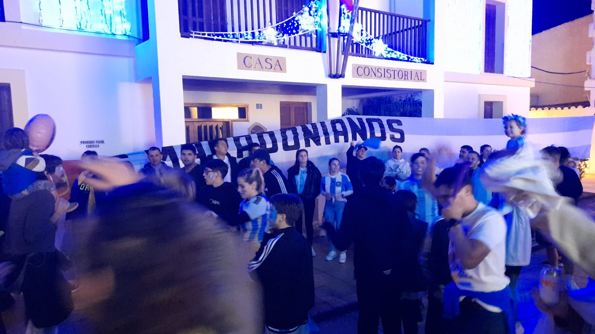 Los argentinos celebran el Mundial en Ibiza y Formentera