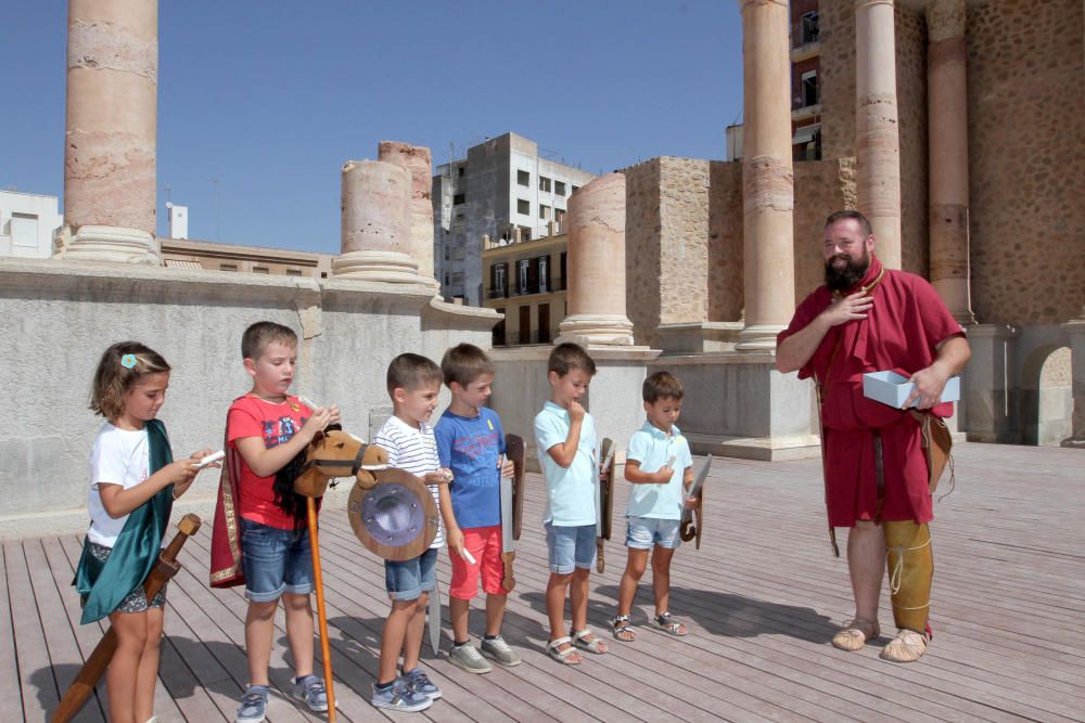 Actividades infantiles de Escipión y Aníbal