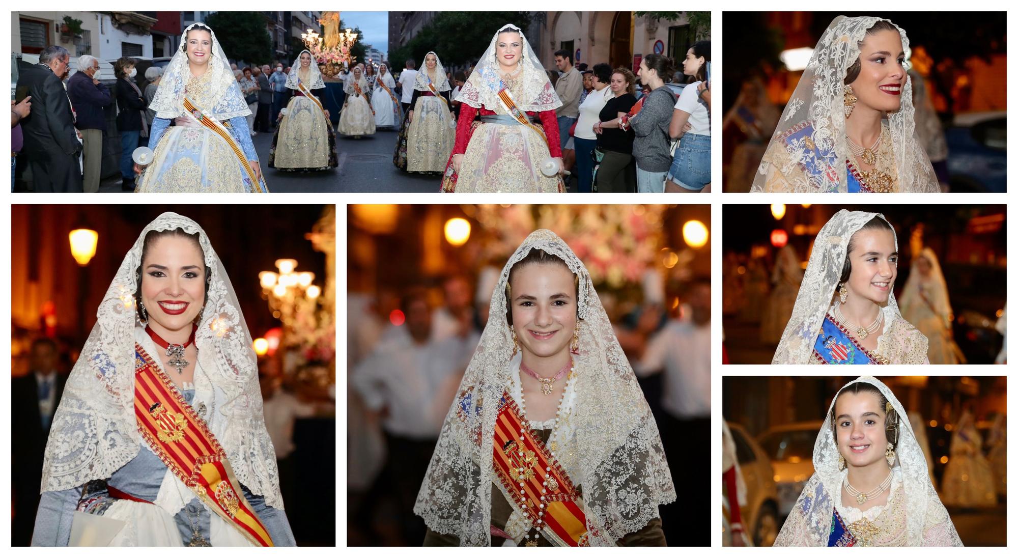 Temporada de Procesiones: Carmen, Nerea y las cortes, en la de María Auxiliadora