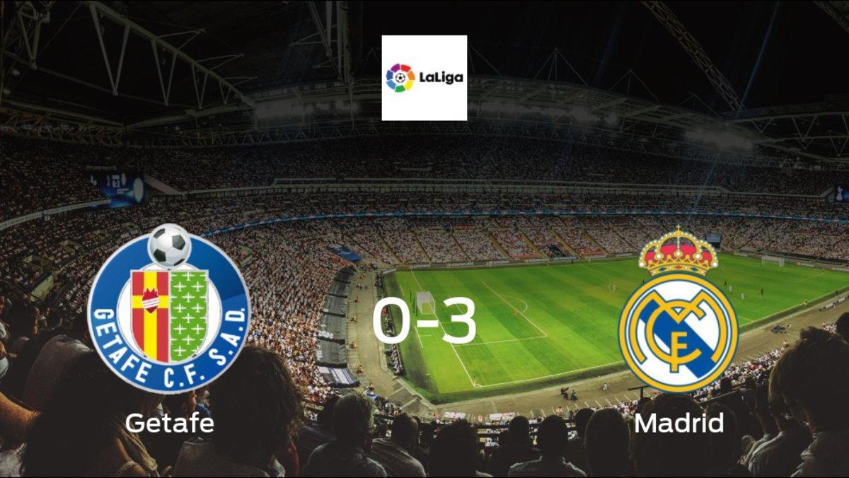Madrid score 3 in win against Getafe 0-3 at Coliseum Alfonso Pérez