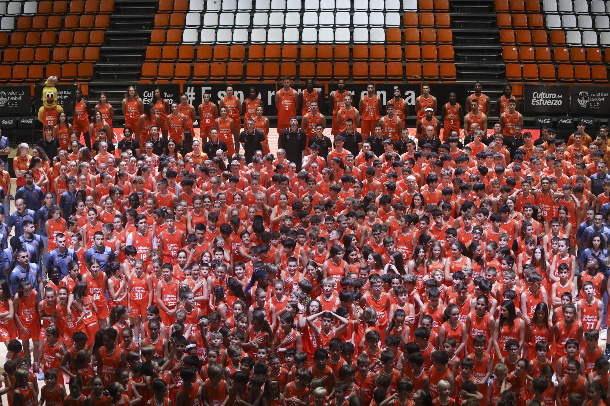 Presentación de los equipos del Valencia Basket para la temporada 2023-2024