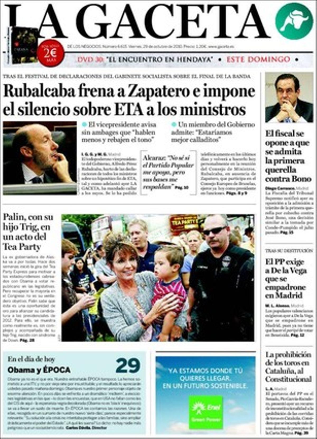 A dins, ’La Gaceta’ destaca també que Angela Merkel impulsa la integració de l’immigrant a Alemanya i penalitzarà els matrimonis forçats.