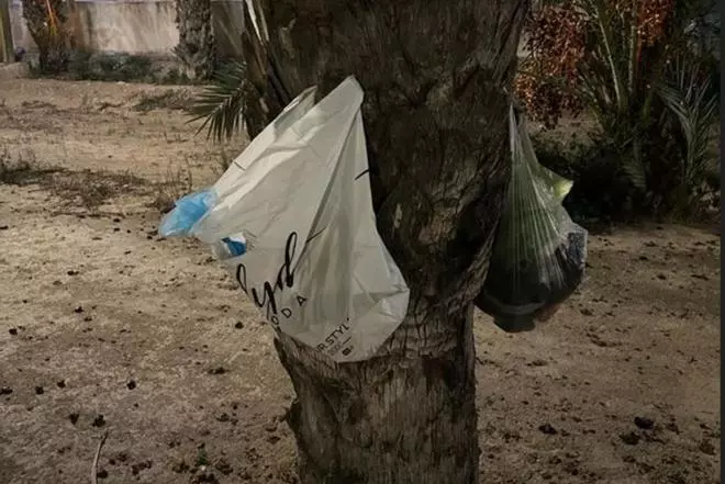 Oasis de basura en medio de un desierto de papeleras