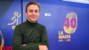 Mike Puig, director de La Masia