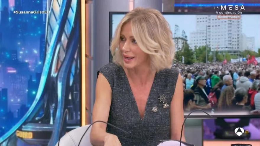 Susanna Griso desvela en 'El Hormiguero' el desmayo que sufrió en directo en Antena 3 mien ...