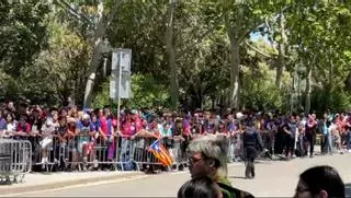 La entrada del clásico llena la caja de Montjuïc