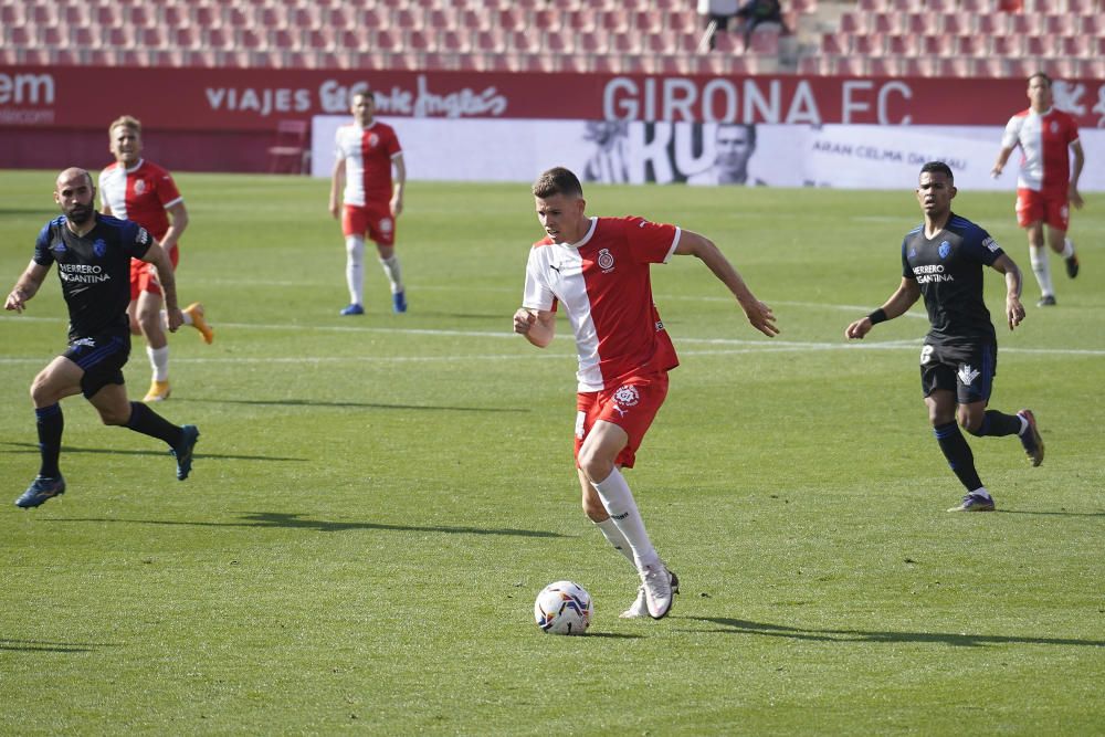 Girona - Ponferradina, en imatges