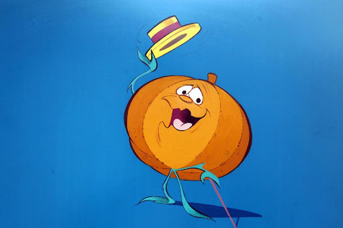 Calabaza Ruperta, uno de los personajes del programa de televisión.
