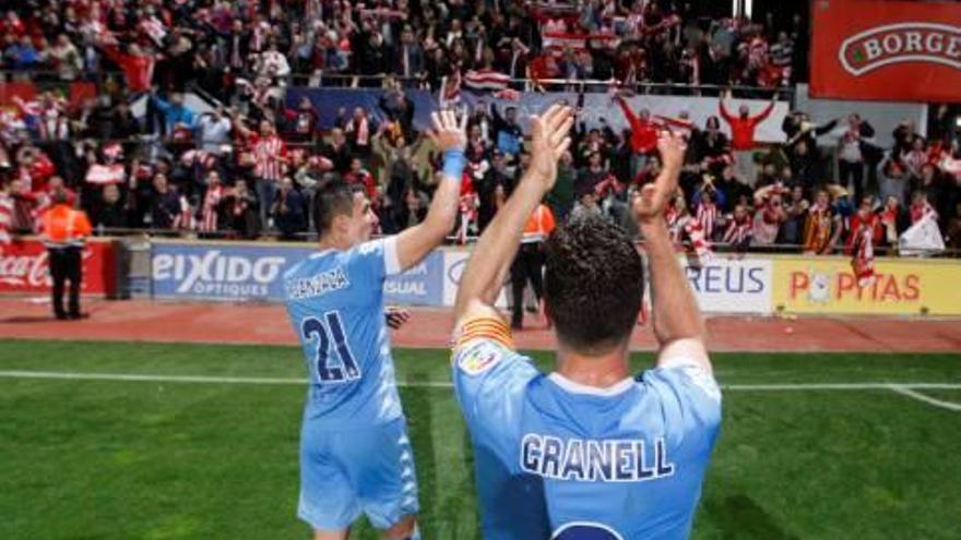 Sandaza i Granell agraeixen als aficionats del Girona que es van desplaçar al camp del Reus.